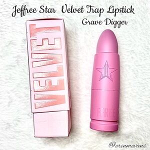 Jeffree Star Grave Digger Velvet Trap Lipstick Full Size New
